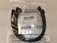 E074 Eboot Kabel PWM 1 Do 2 RozdzielaczWentylatorów PC Czarny 2 Sztuki