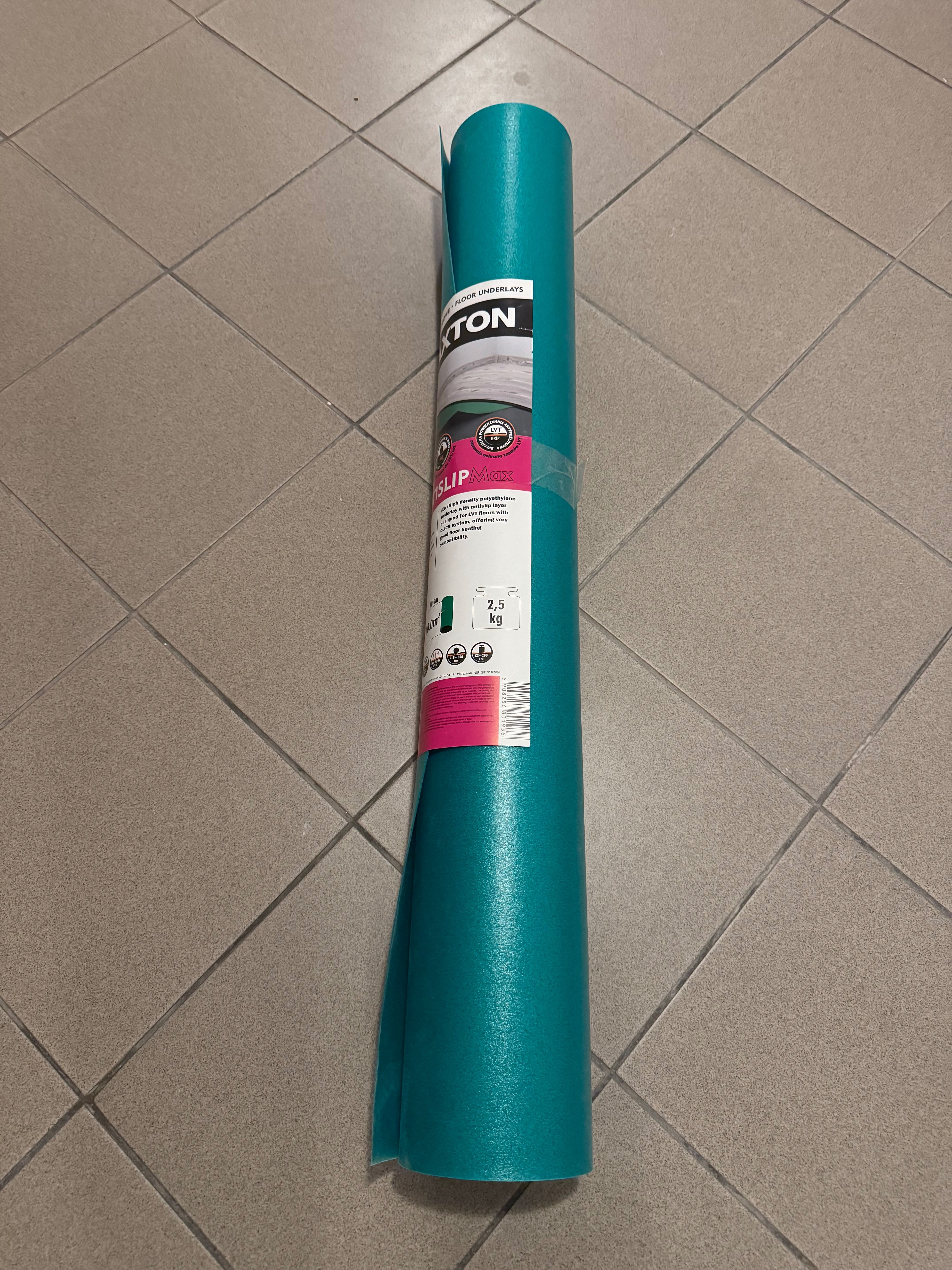 Podkład podłogowy LVT Antyslip max 1.5 mm 10m2 Axton
