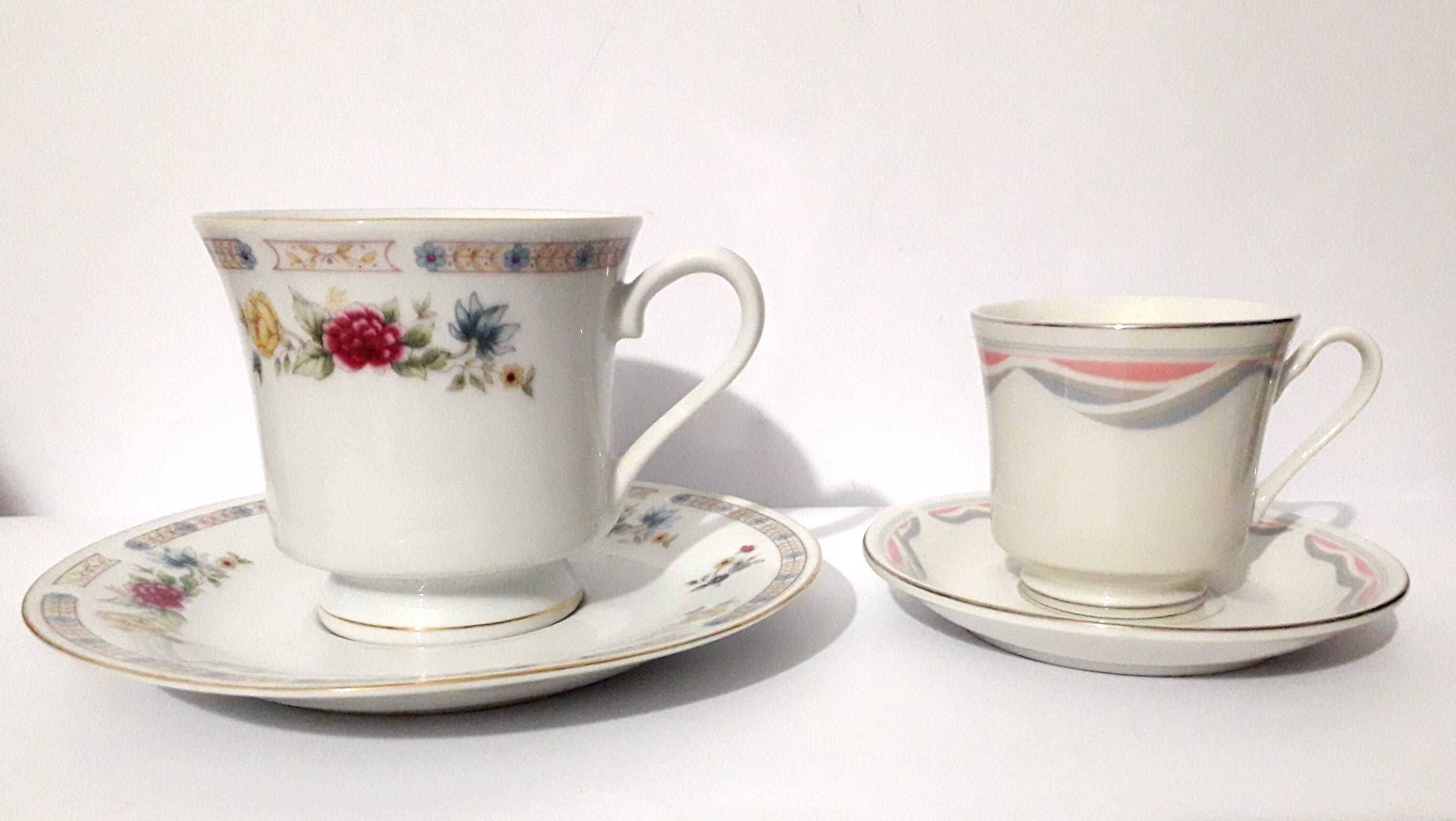 2 Chávenas de chá/café : Remington China / Fine Porcelain China