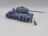 Model czołg T34 " skala H0"