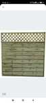 Płot panelowy drewniany ażurowy kratka solidny pergola ogrod 180x180