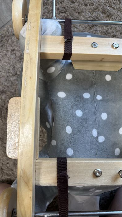 Кінь-гойдалка 2в1 Kinderkraft Grey