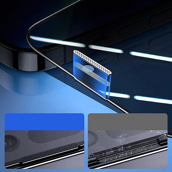 Szkło hartowane Privacy Knight do iPhone 14 Plus z filtrem Anti-Spy na