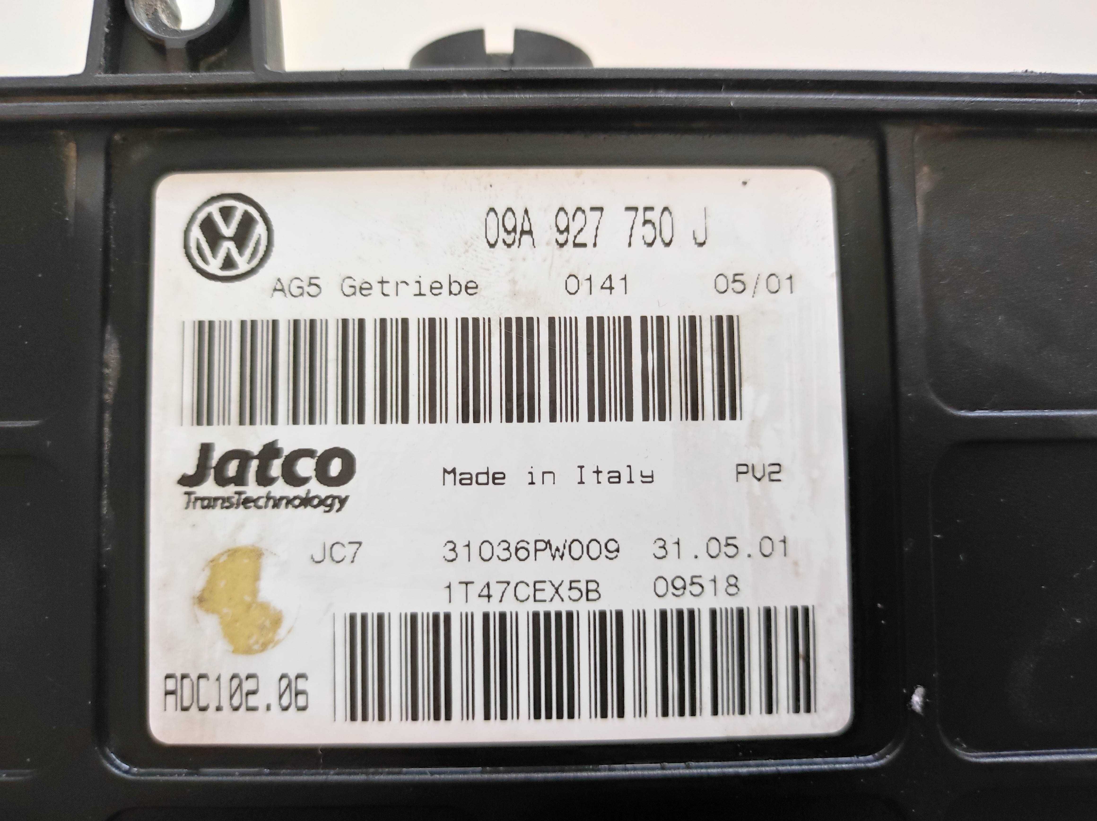 Блок керування АКПП BCM VW Golf 4 (1997-2005) 1.9 tdi  09A927750J