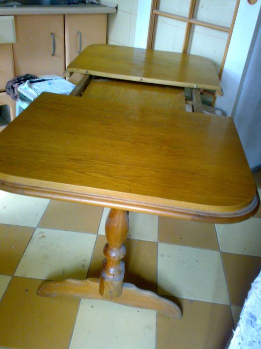 Лродам стол на кухню или гостиную из дуба, отличное состояние - 6400гр