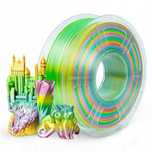 пластик 3д ОРИГІНАЛ Sunlu rainbow silk PLA+ філамент