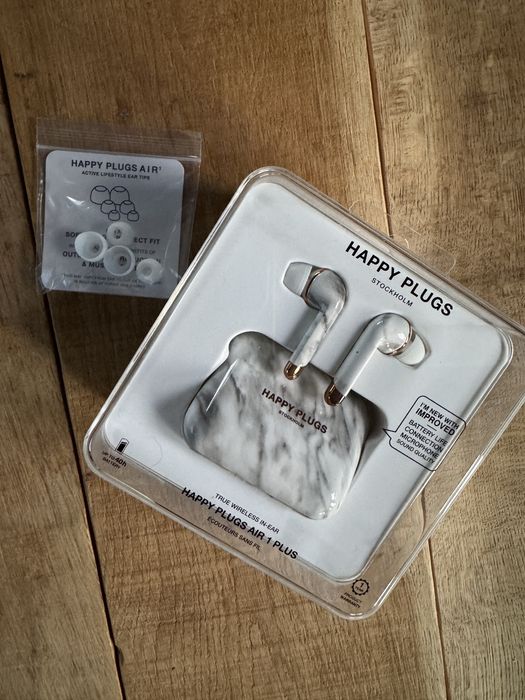 Happy Plugs Air 1 plus Stockholm słuchawki bezprzewodowe Bluethooth