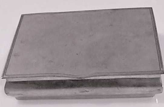 Caixa em estanho puro De Campos