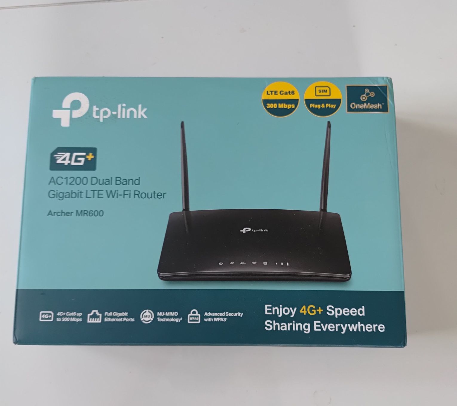 Router Wi-Fi Archer MR- 600
Sprawny z zasilaczem
W idealnym