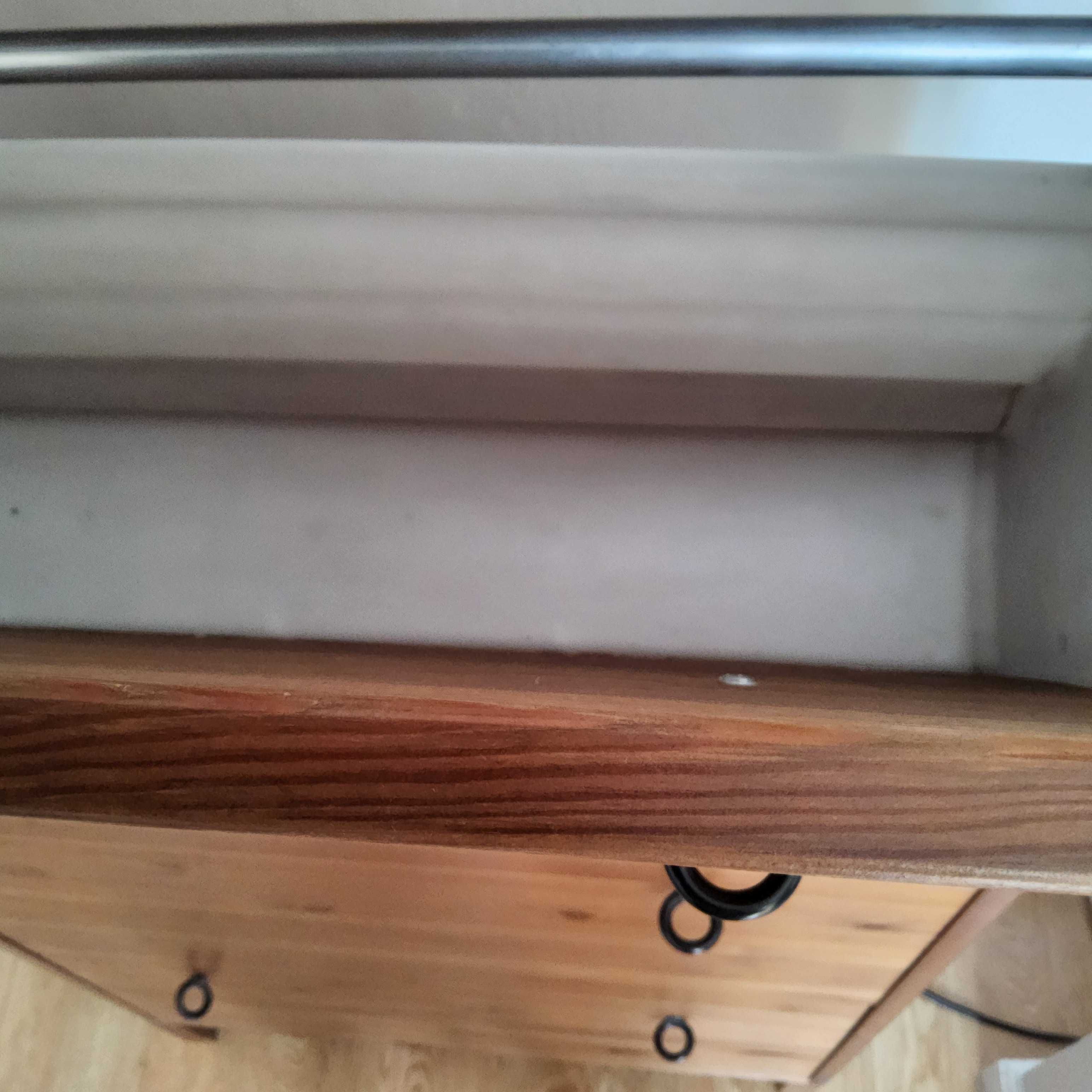 Ikea pojemna szafka na buty lite drewno
