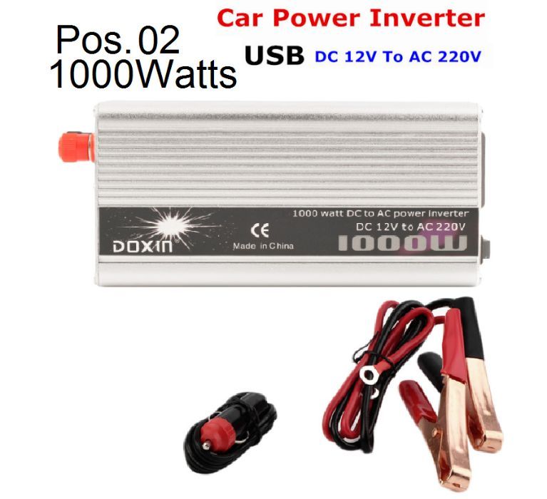 Vendo conversores de 12V e 24V com pontêcia de 500 a 4000W