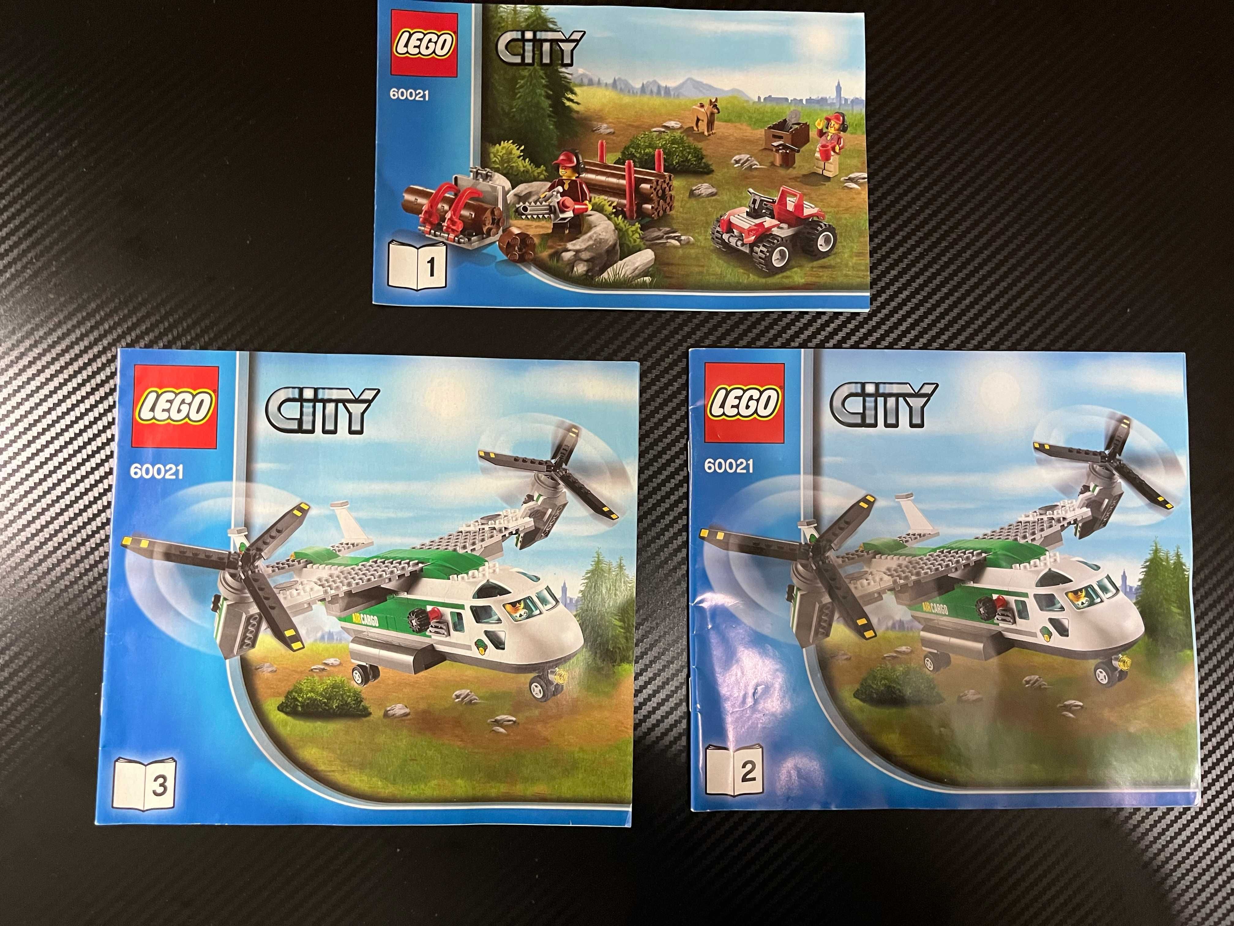 Lego City 60021, Wirolot towarowy - kompletny