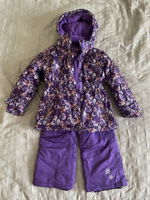 Зимній комбінезон для дівчинки 110-116 см