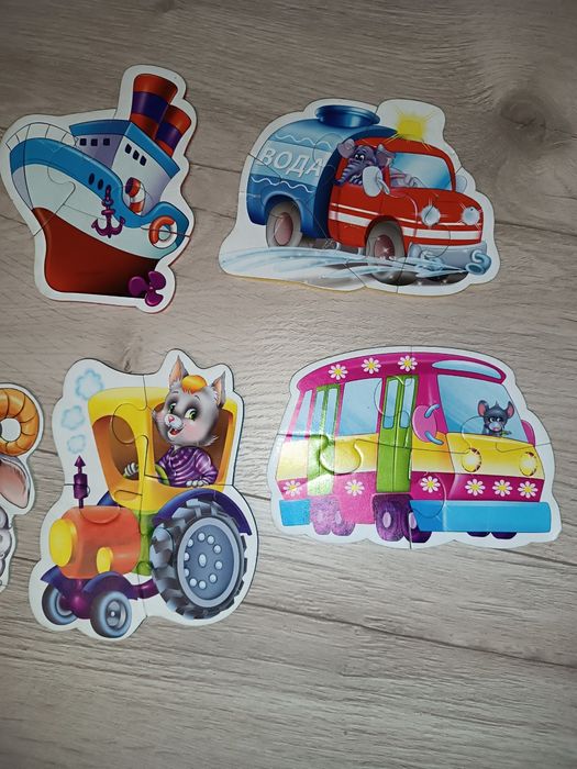 М'які бебі пазли Vladi Toys 8 пазлів