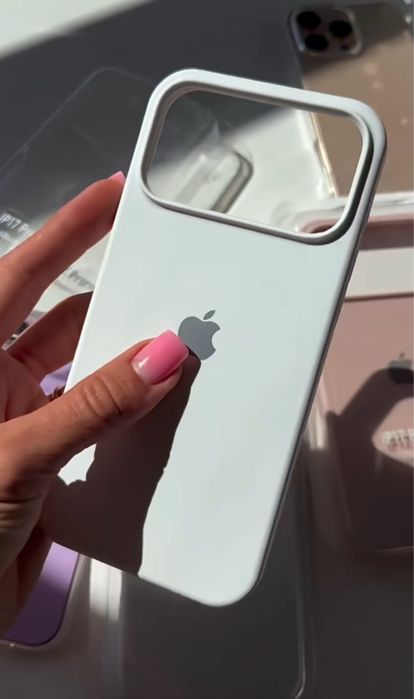 Чехол айфон 17 про макс Силиконовый Soft-Touch микрофибра/ Чохол айфон