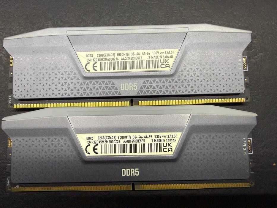 Оперативна пам'ять Corsair Vengeance DDR5-6000 32GB PC5-48000