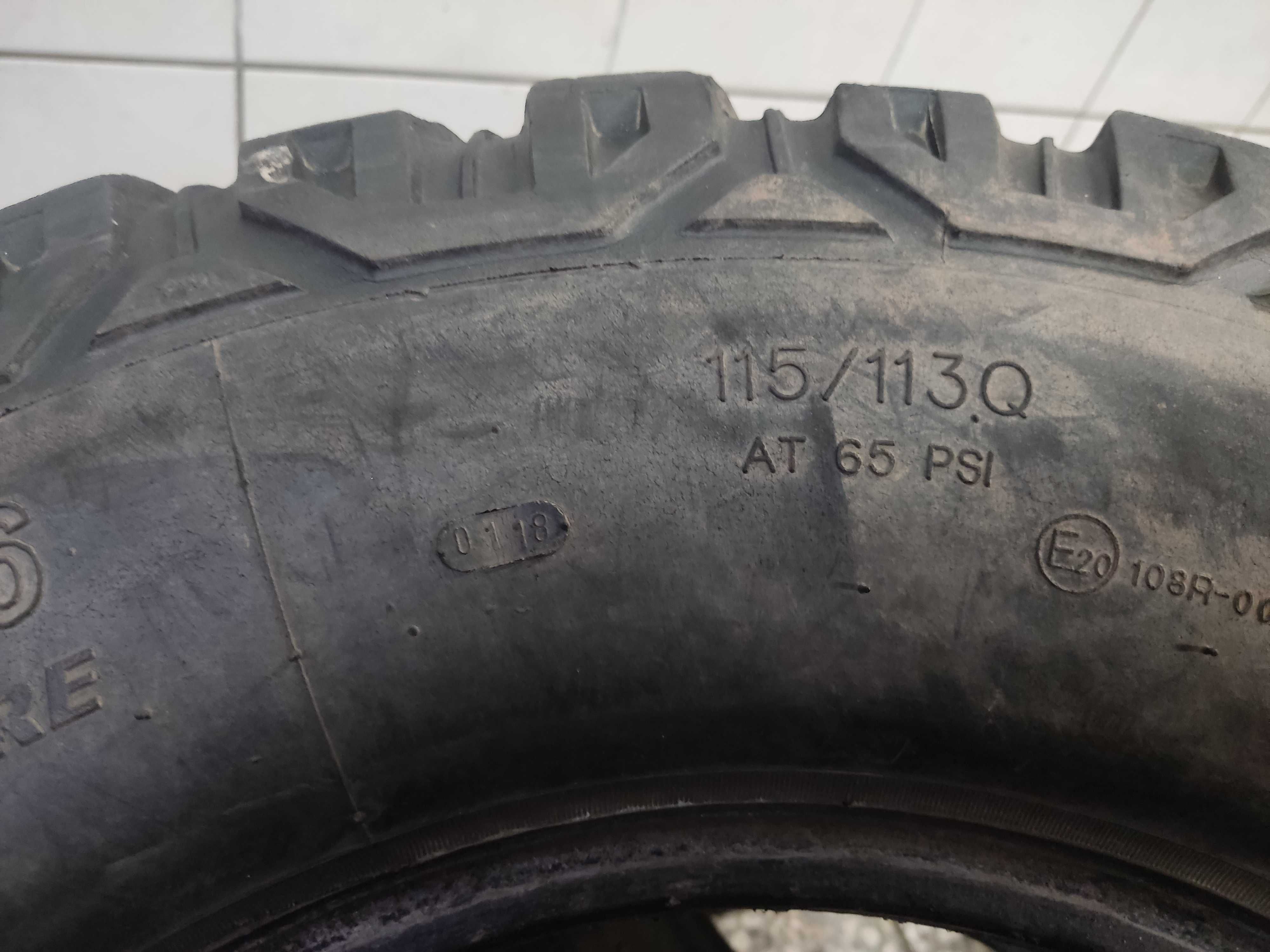 Equipe 265/70/16 4x4 115/113Q 2x8.74mm 2018rok bieżnikowane MONTAŻ