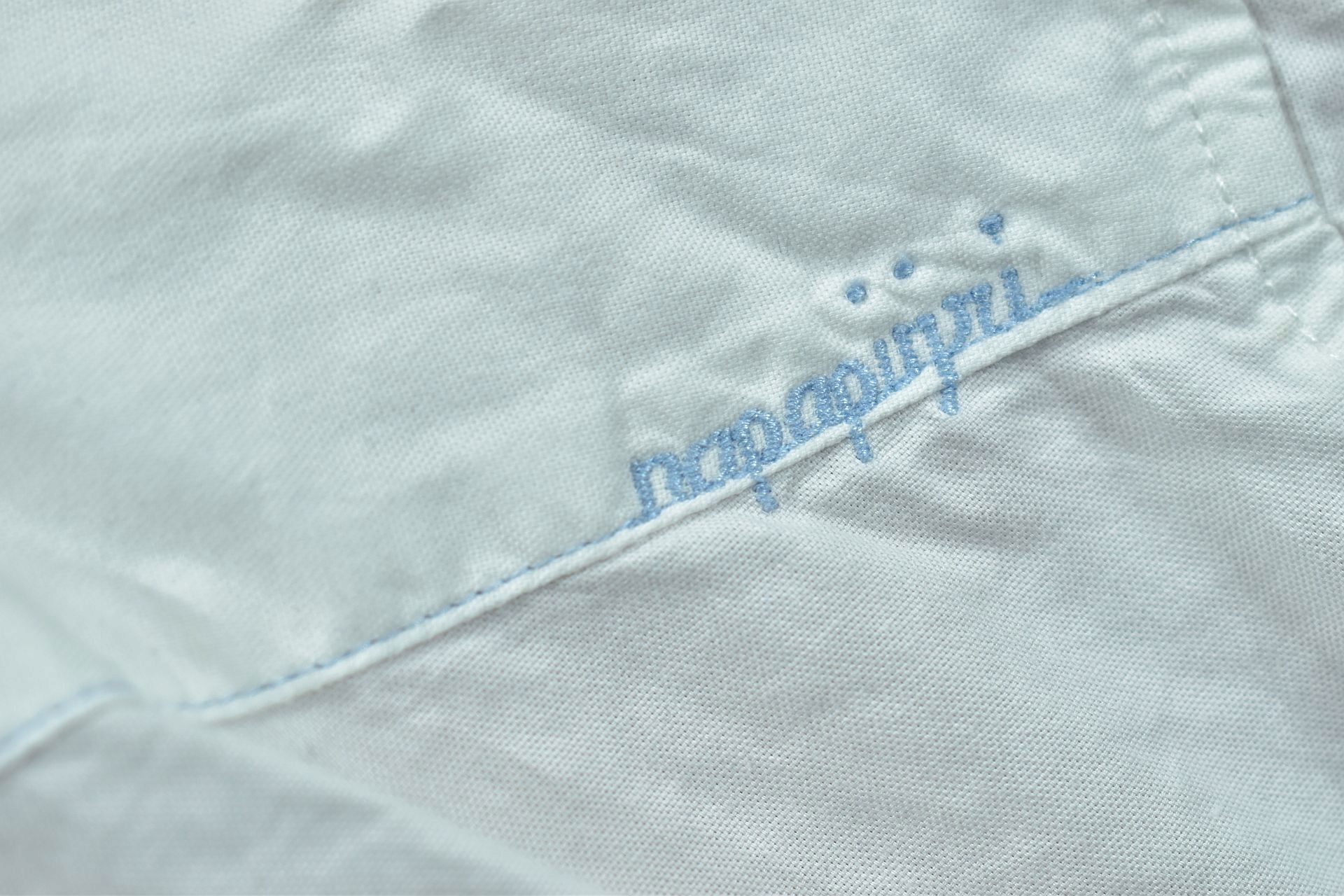Napapijri Biała Logowana Koszula Regular Fit / Xxl
