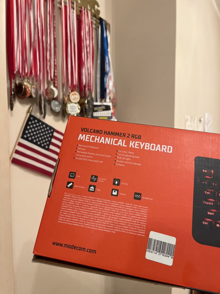 klawiatura volcano hammer 2 RGB mechanical keyboard