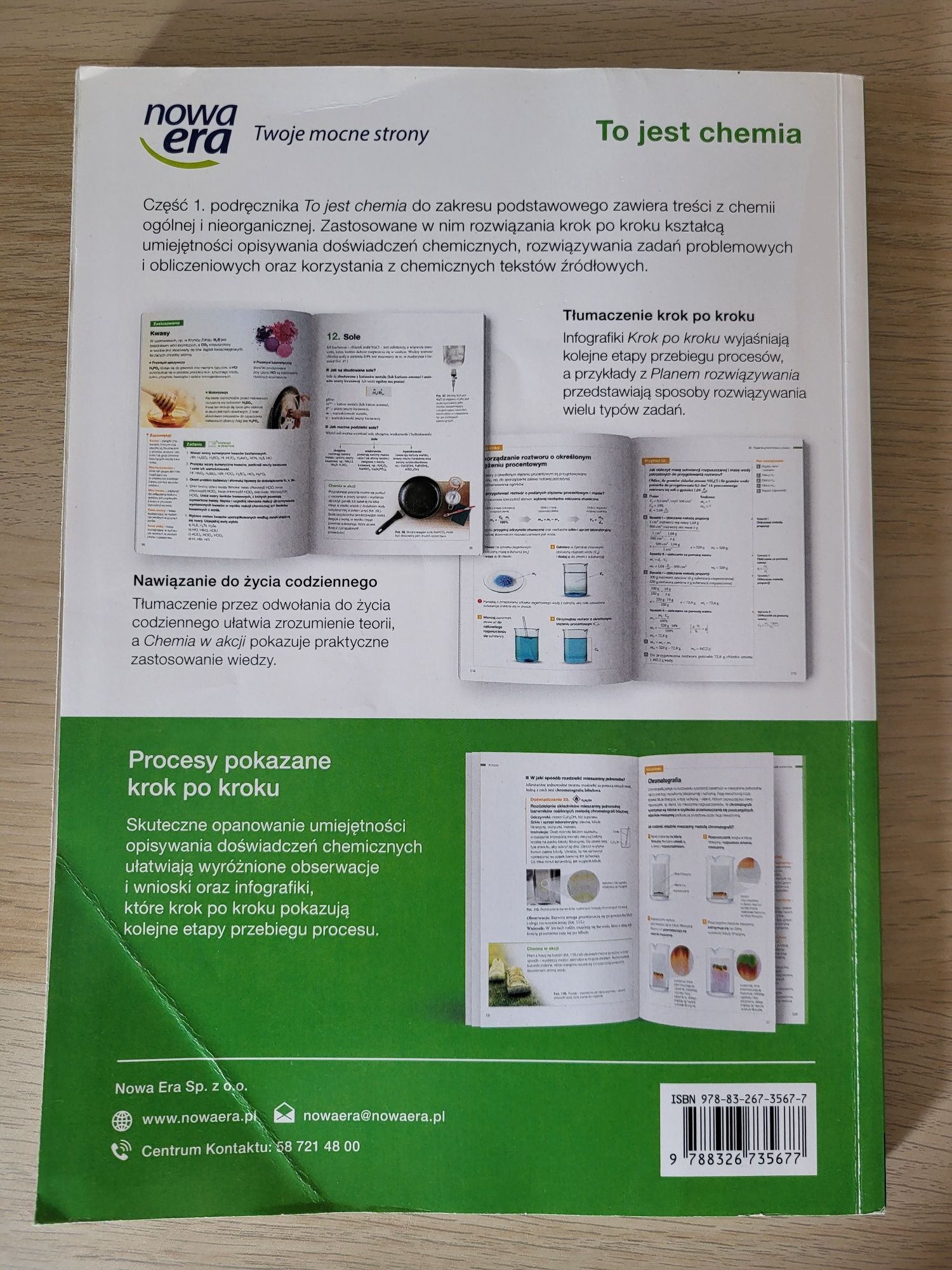 Podręcznik do chemii klasa 1, To jest chemia, zakres podstawowy