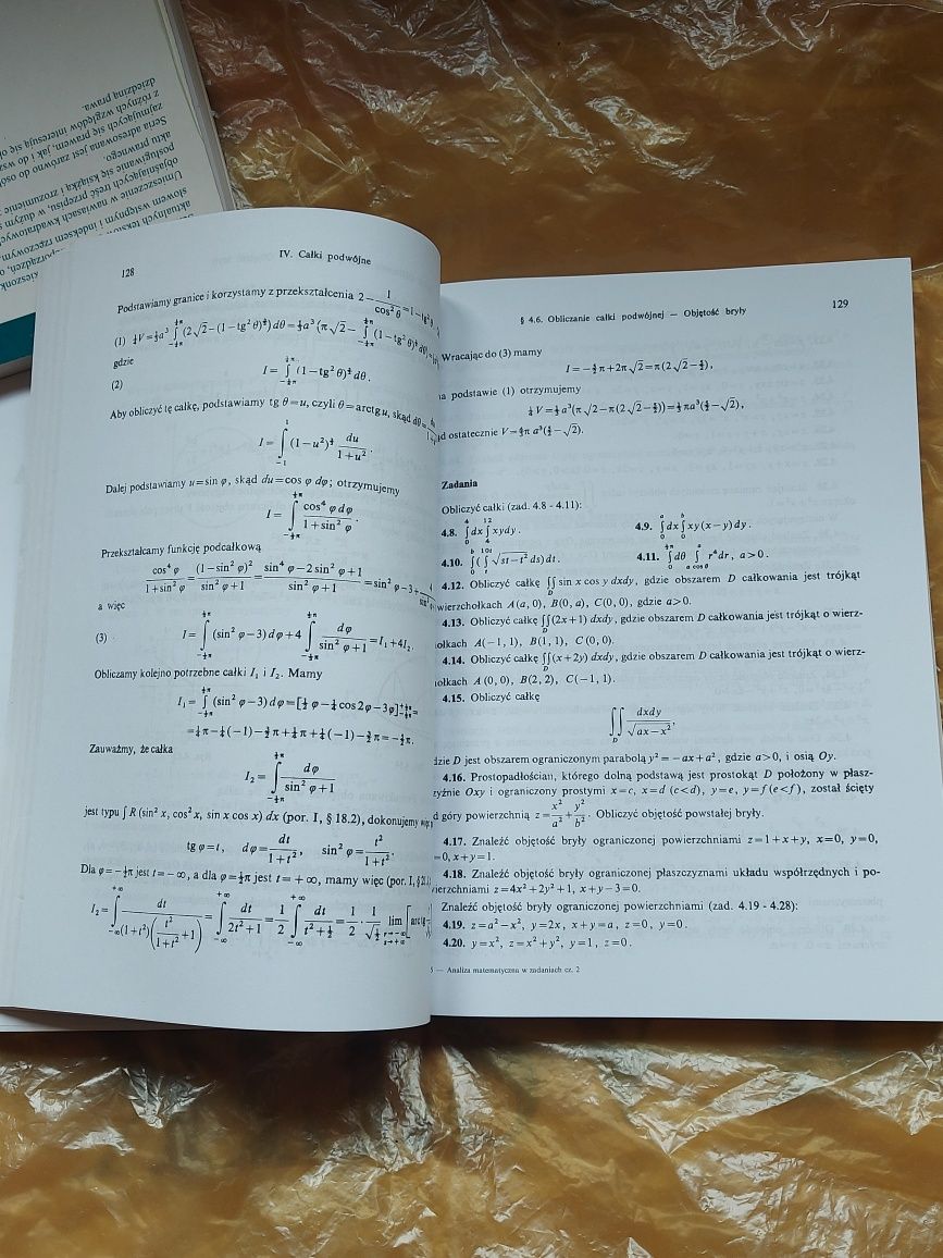 Książka Analiza Matematyczna w zadaniach część 2 rok 1999