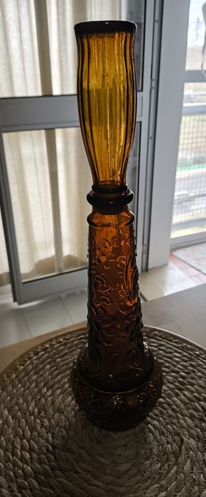 Garrafa vintage de vidro Dabs