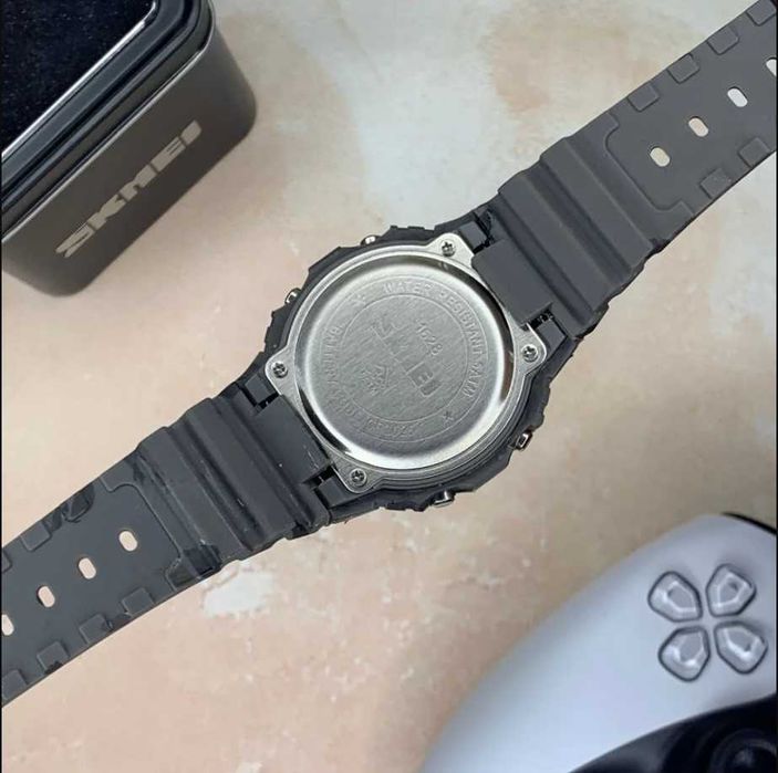 Skmei 1628 Camo gray — зручний чоловічий годинник для кожного дня