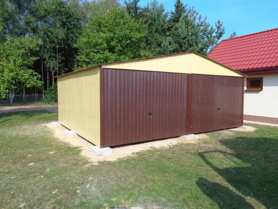 Schowek Garaż blaszak 2,5mx4m ocynk Transport Montaż Gratis śląskie