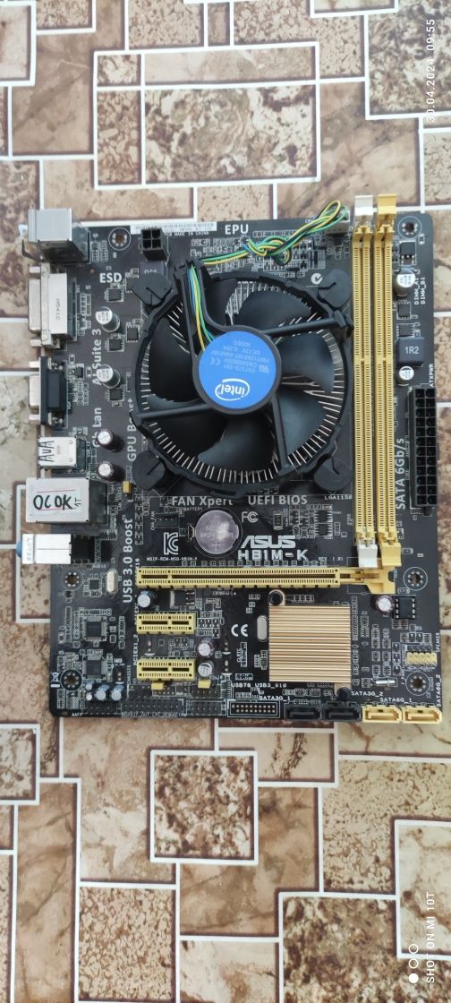 Продам материнскую плату ASUS H81M-K 1150