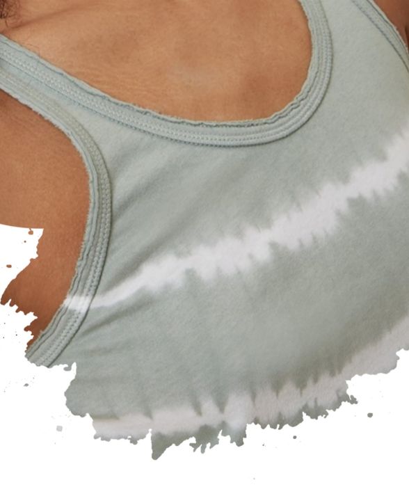 Pistacjowa bluzka bokserka 10 Days Amsterdam