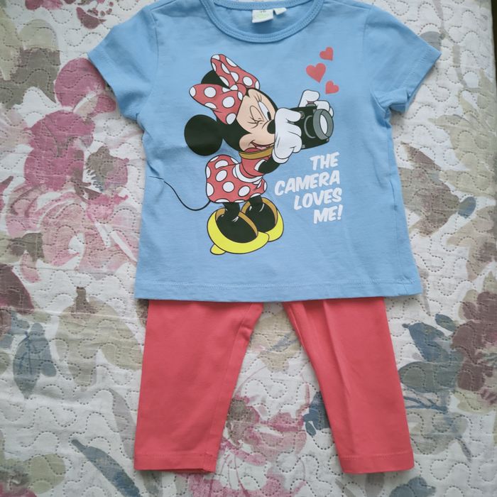 Koszulka z minnie dla dziewczynki 74/80