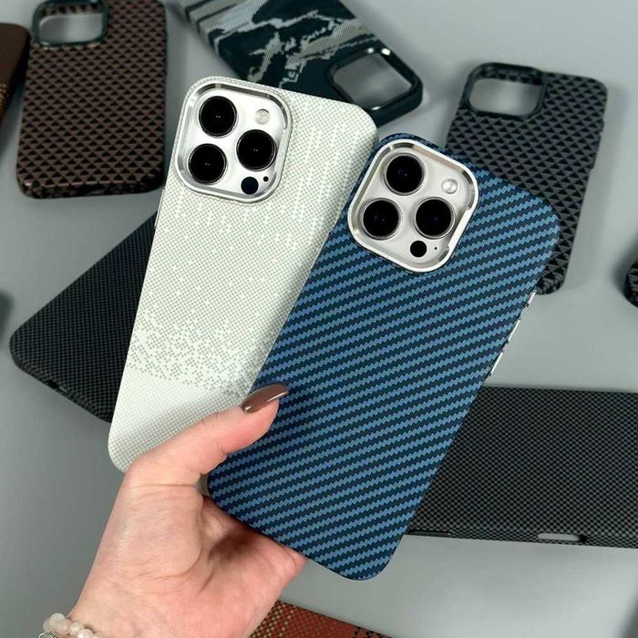 Чехол айфон 16 про макс карбоновый | Чохол айфон 16 про макс