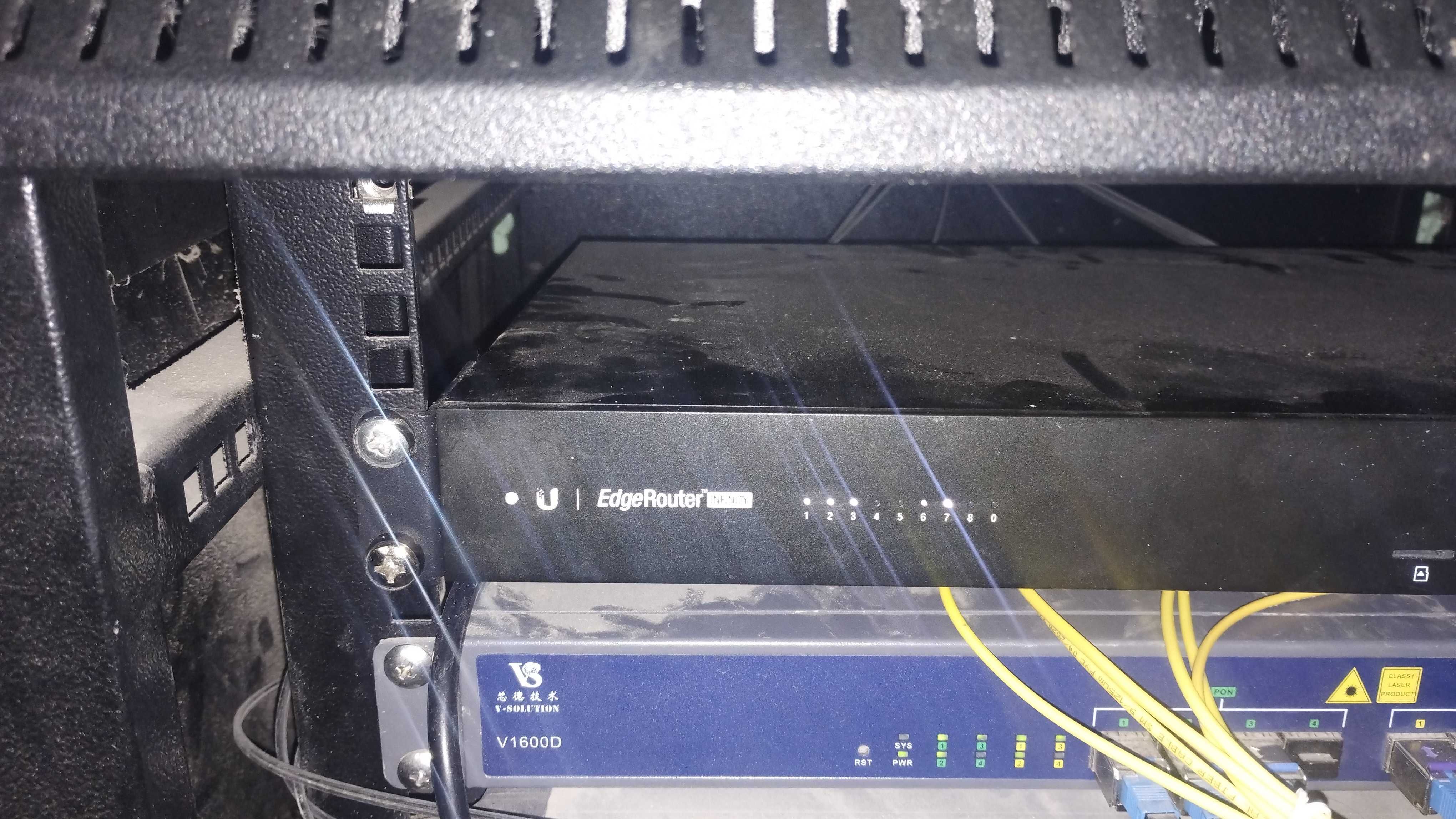 Ubiquiti er-8 xg ( 10g sfp роутер)  баланс каналов (возможен обмен)
