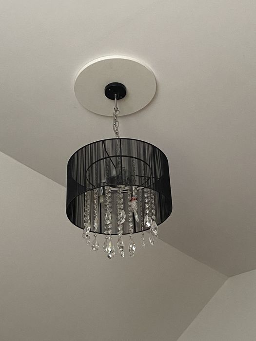 Żyrandol lampa wisząca - glamour