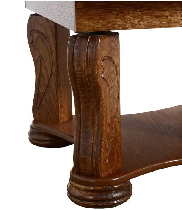 Dębowa ława rozkładana 135/70