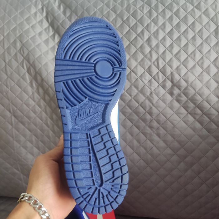 Nike dunk azul  e branco