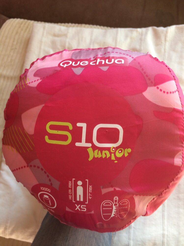 Śpiwór Quechua S10 Junior XS 140cm max.