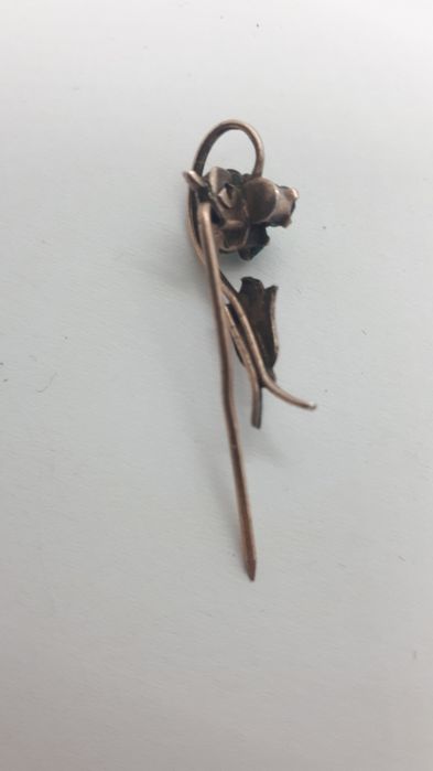 Брошь-булавка серебро 875пр.