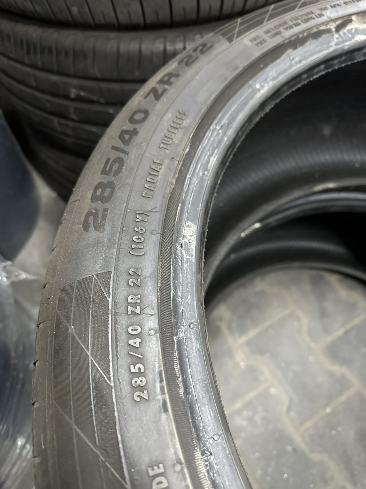 Шини Резина Літо 285/40 R22 106Y Continental Sport Contact 5