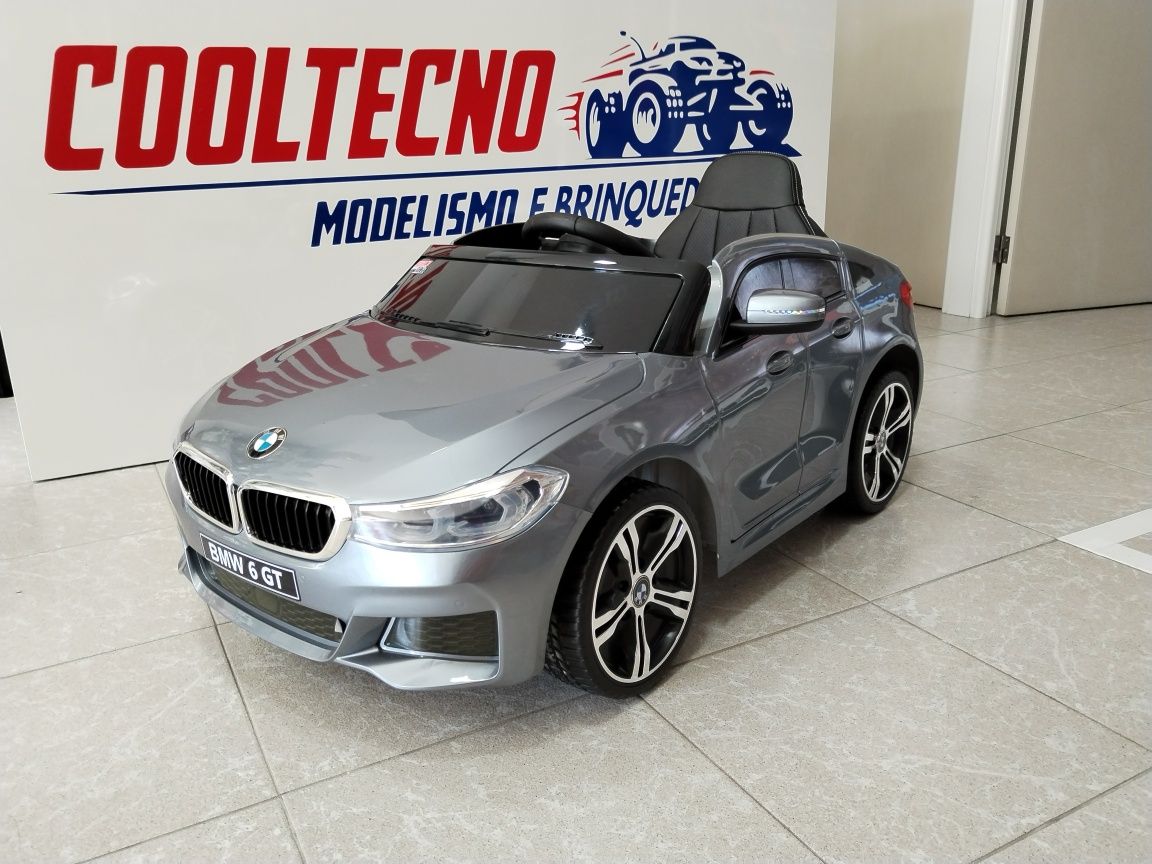 Carro eléctrico criança 12v 2 motores BMW 6gt