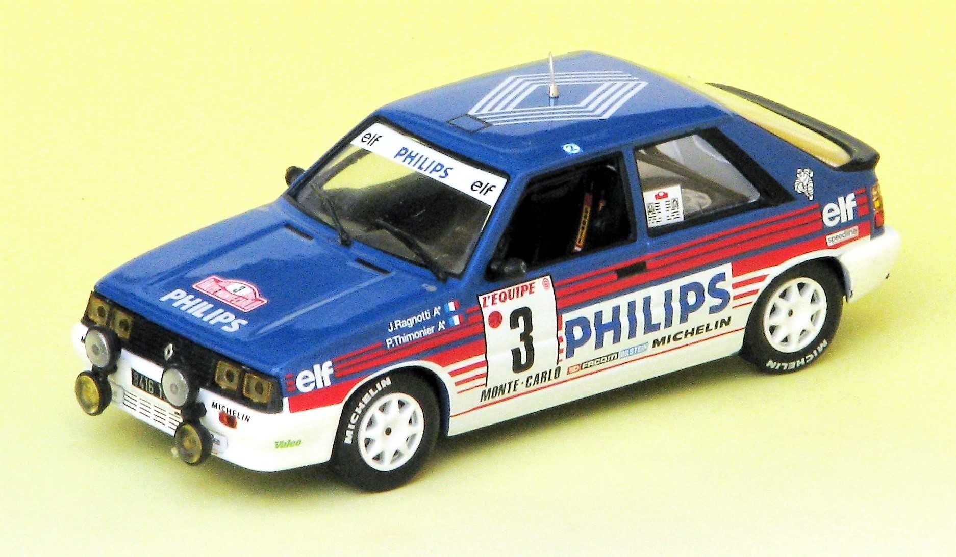 Alpine A310 Renault 11 Turbo Monte Carlo 1/43
