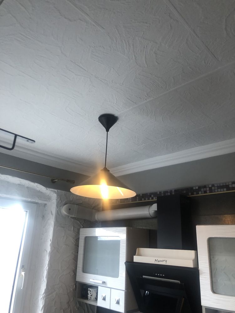 2 szt Lamp wiszących czarnych styl loftowy