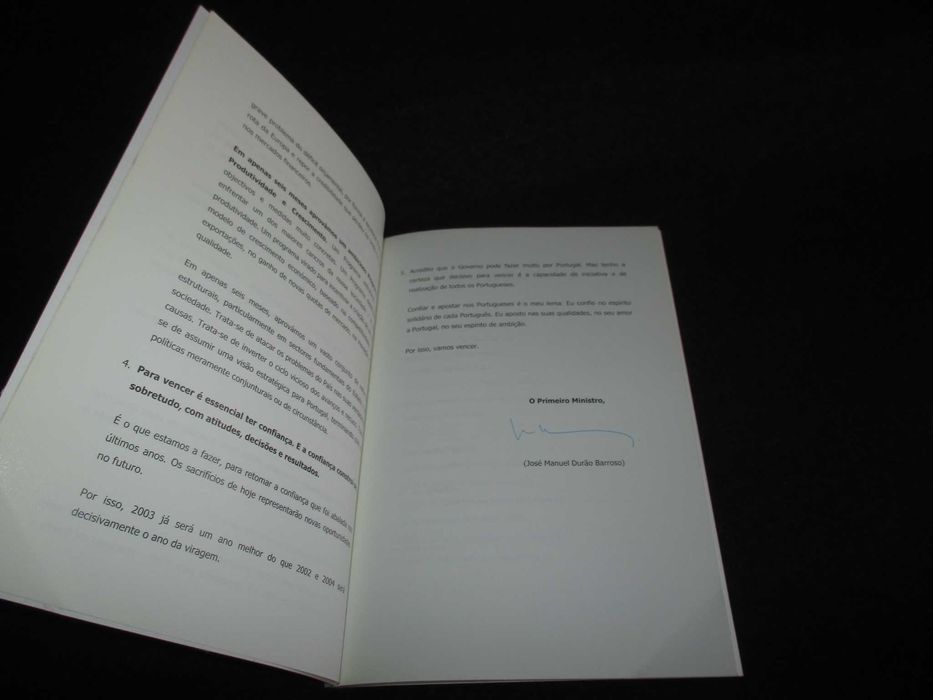 Livro XV Governo Constitucional Os primeiros seis meses