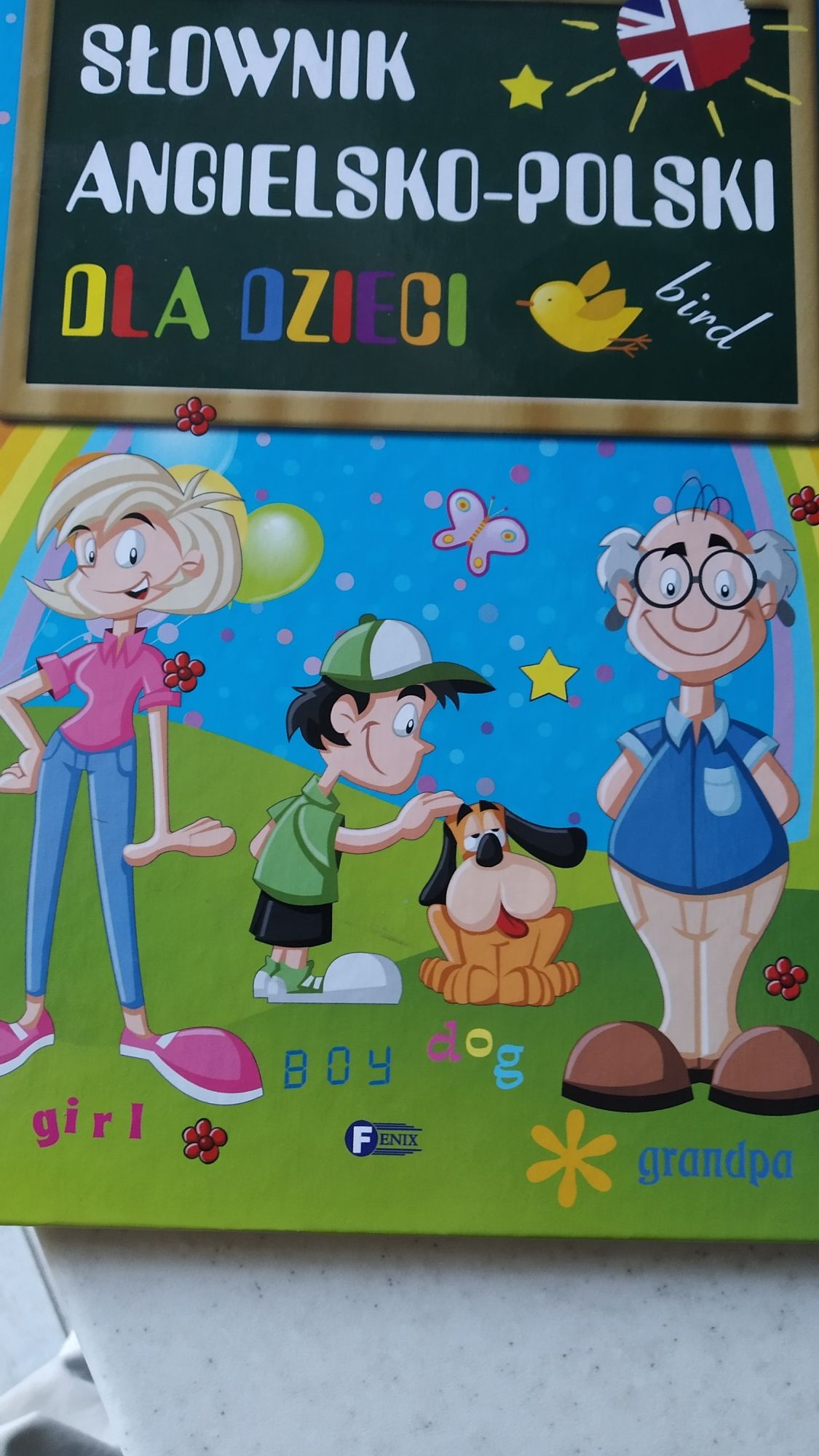 Słownik angielsko-polski dla dzieci Praca zbiorowa