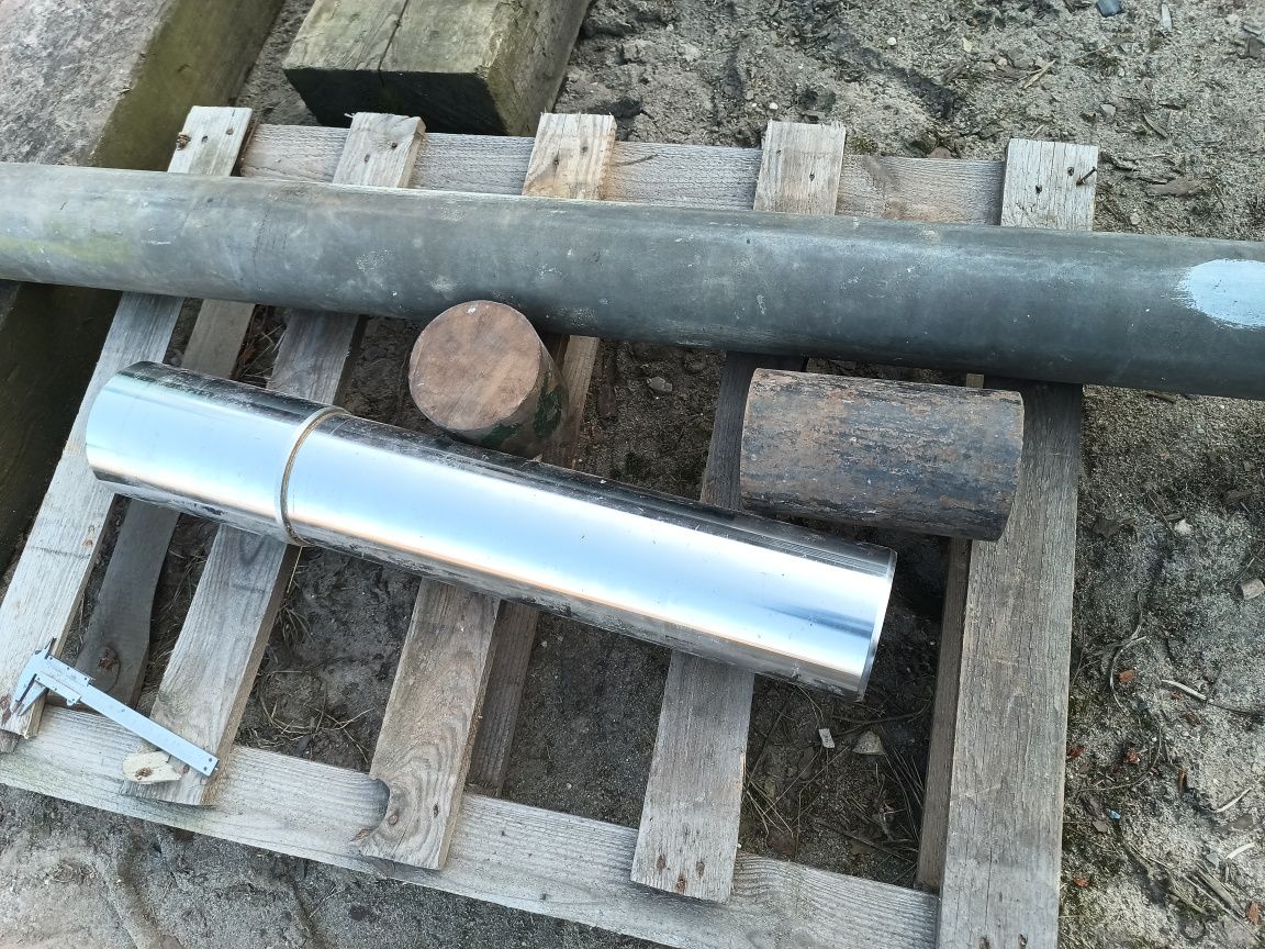 Rura grubościenna 122mm ścianka 15 kul wywrotu przyczep wałek NC6 120m