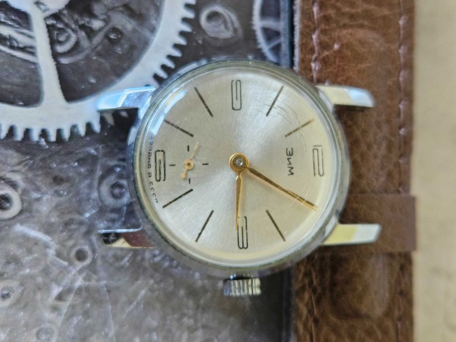 Radziecki zegarek mechaniczny ZIM