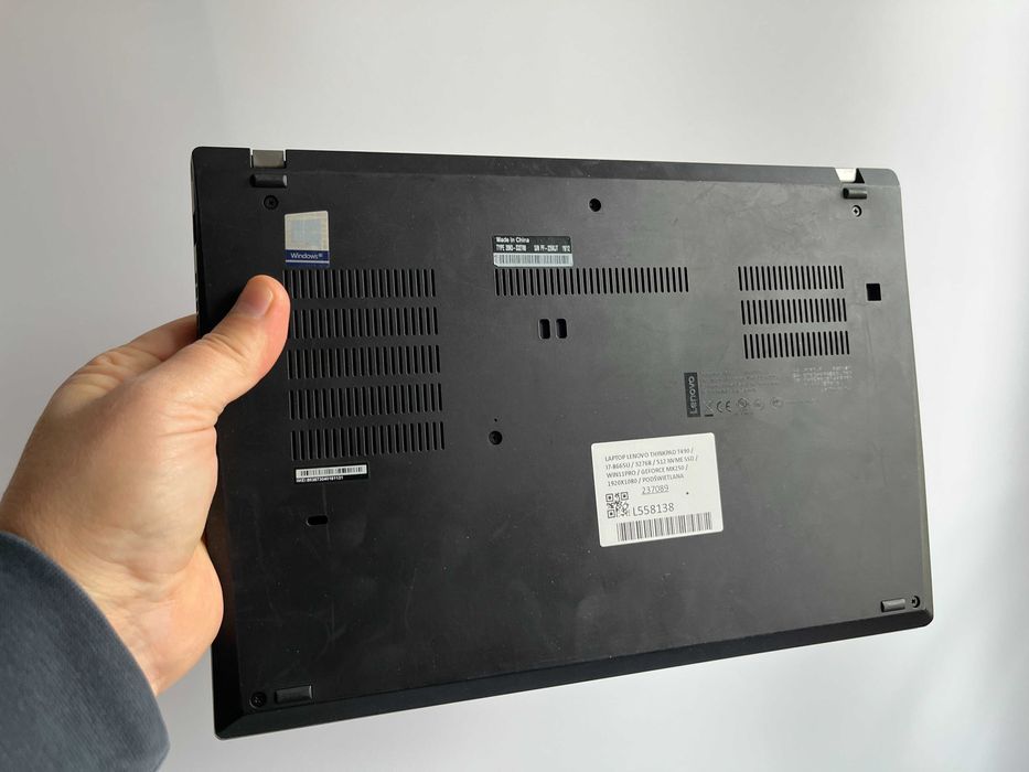 Lenovo THINKPAD T490 i7-8665U 32GB 512GB SSD FULL HD MX250 W11P LTE Fv