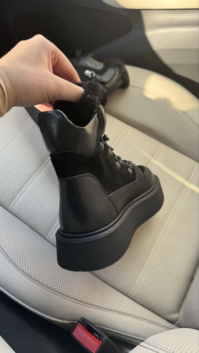 Черевики зимові натуральні . Женские зимние ботинки натуральные