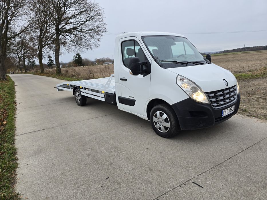 Renault Master 2.3 150km 2011r. Nowy najazd . Autolaweta