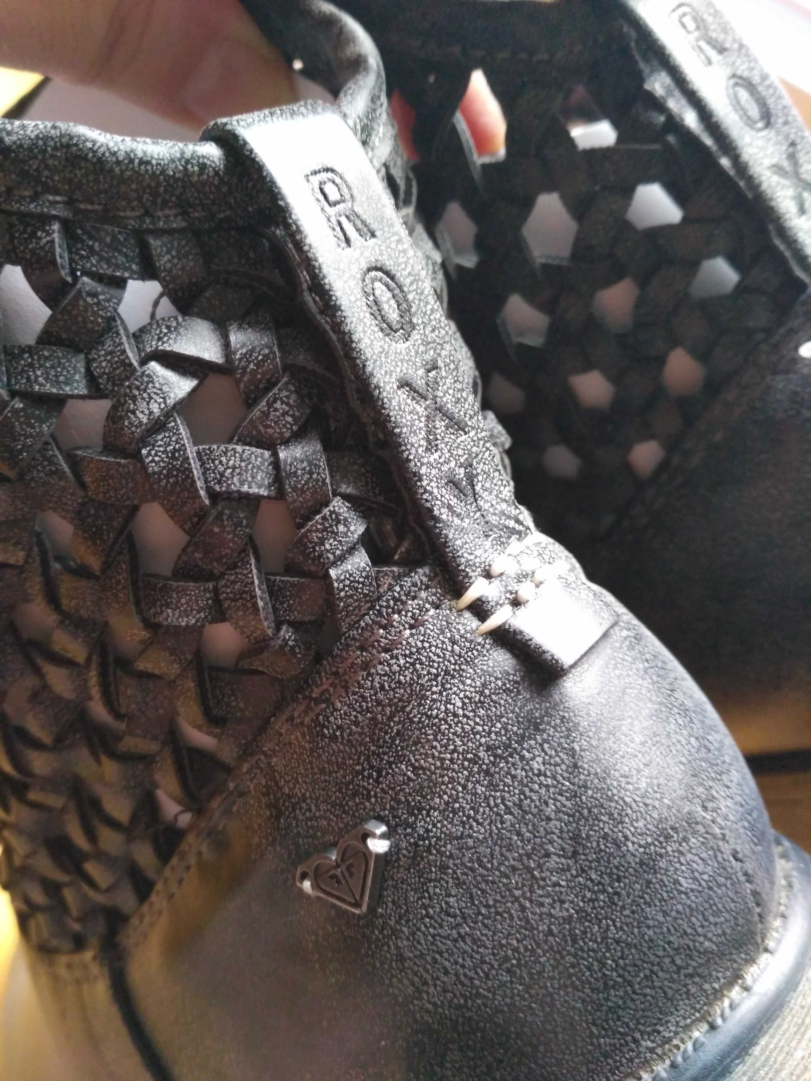 Nowe botki damskie szare popiel 42 roxy buty na wiosnę na jesień